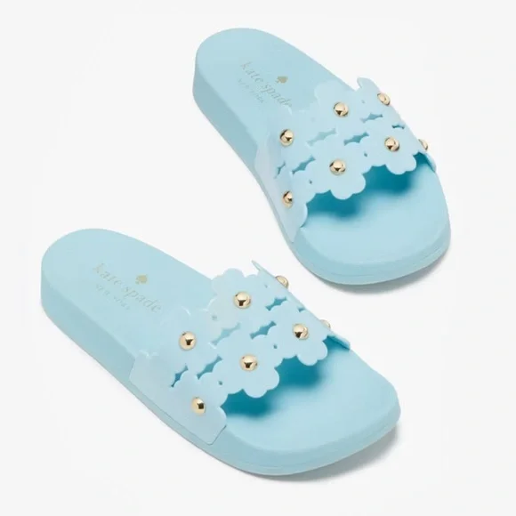 【kate spade】 Daisy Pool Slide♪ かわいい お花のサンダル♪ kate spade】 Daisy Pool Slide♪ かわいい お花のサンダル♪